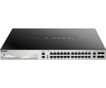 Switch D-Link Przelacznik Smart DGS-3130-30PS/SI 24xGE PoE 2x10G 4xSFP+